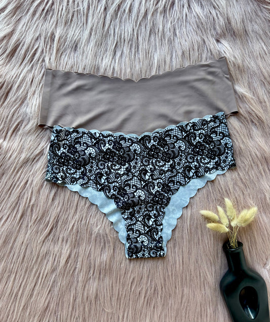 Lot 2 culottes invisible L