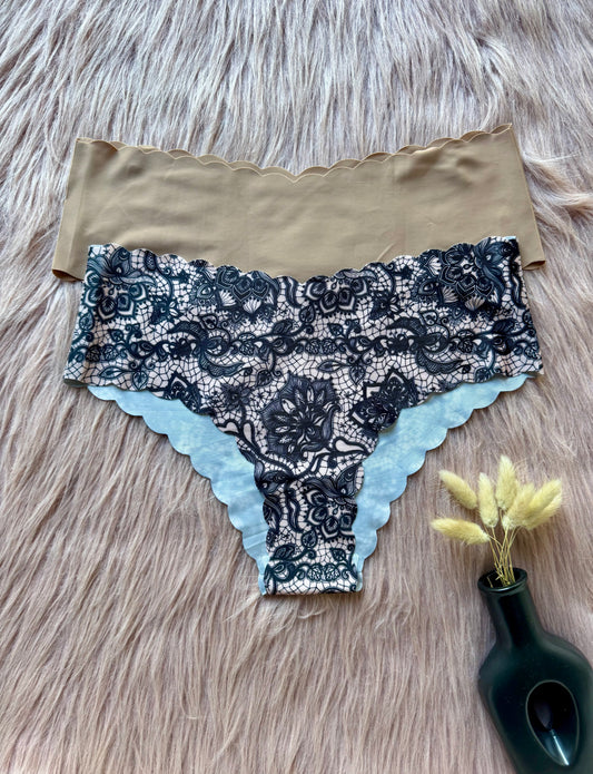 Lot 2 culottes invisible L