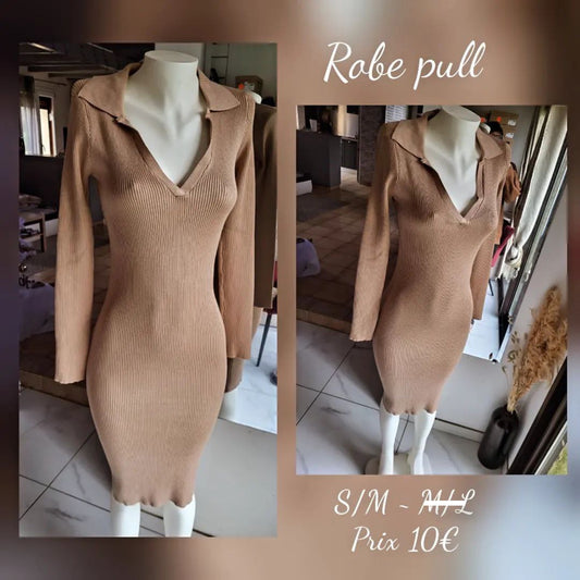 Robe Col S/M