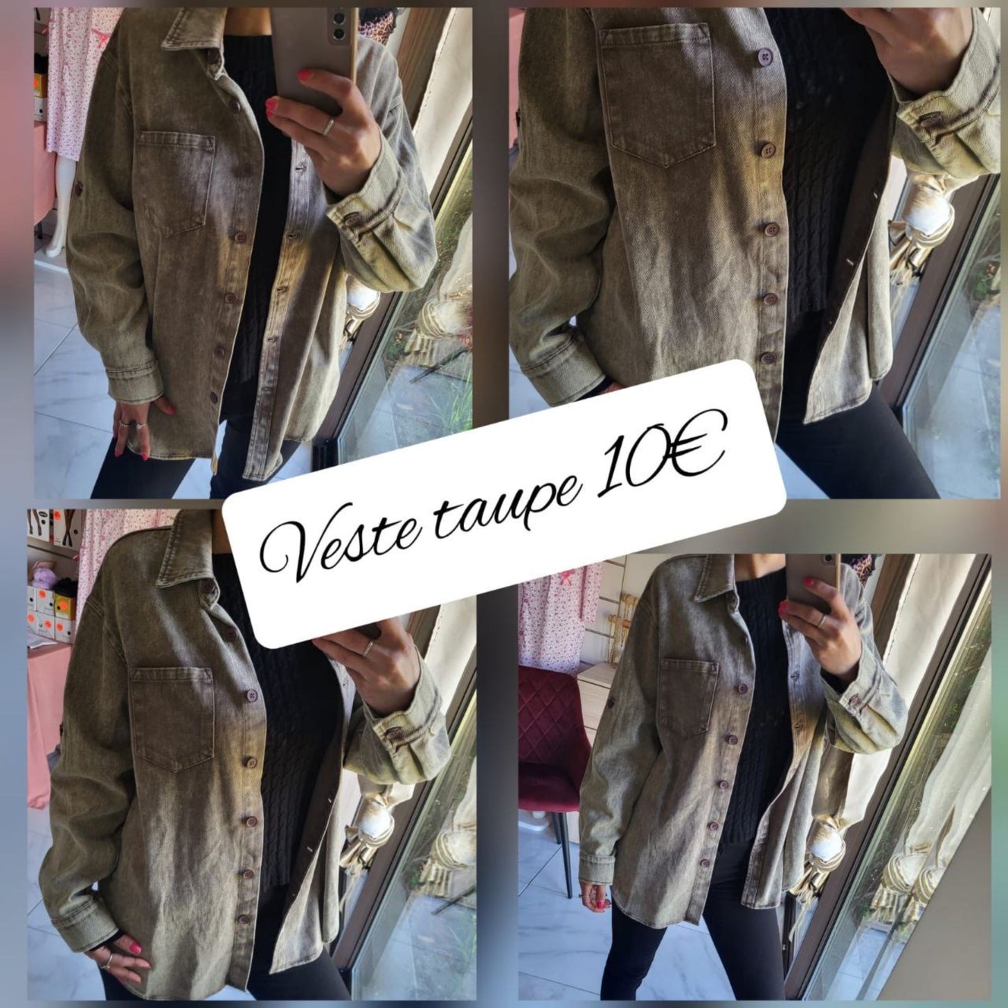 Veste taupe