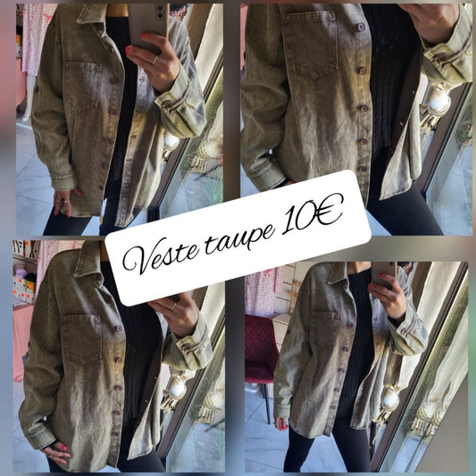 Veste taupe