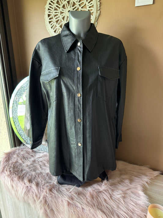 Veste simili-cuir S/M